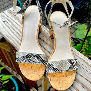 Snakeskin sandals